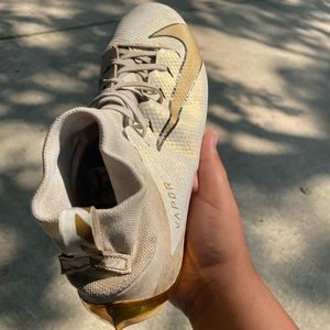 Football cleats used six games plus practice